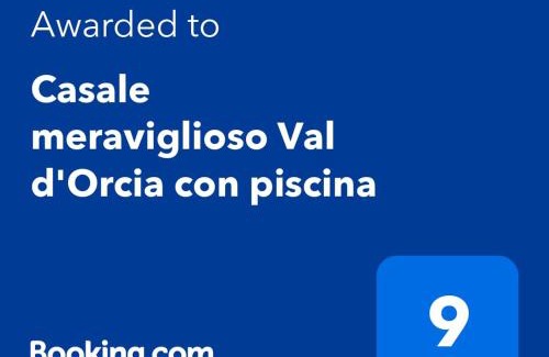 Il Poggio Villa | Casale meraviglioso Val d'Orcia con piscina e Sauna