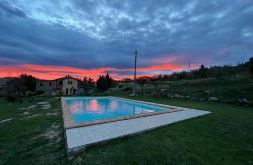 Il Poggio Villa | Casale meraviglioso Val d'Orcia con piscina e Sauna