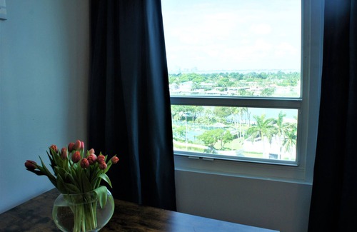 Mid Beach Condo | Castle 705 Corner Apartment with Free Parking, Gym, Pool, Tennis and Direct Beach Access!