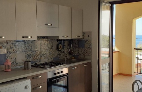 Marina Di Camerota Apartment | Central apartment with sea view 150 meters from the Bellavista Residence beach