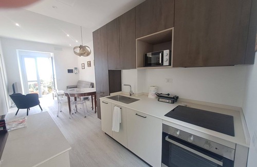 Bogliasco Apartment | Central Design Flat With Parking, Bogliasco