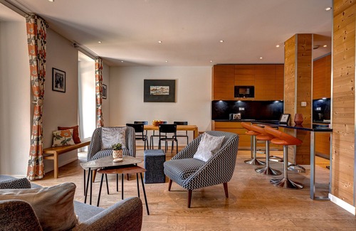 Chamonix City Centre Apartment | Central Duplex Apartment with Large Terrace
