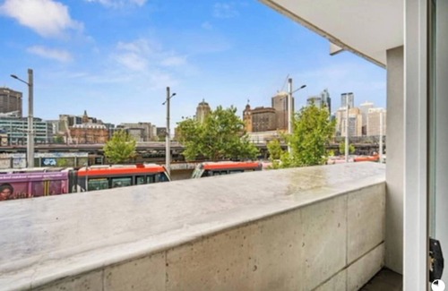 Surry Hills Apartment | Central, modern 1 bedroom with air-con & balcony