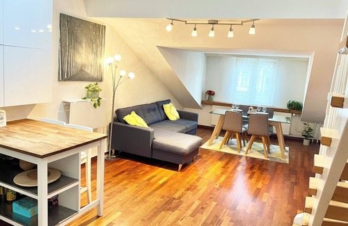 Old Town Apartment | Central Old Town Gem with Rare 40m² Terrace & River Views
