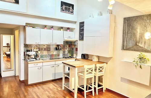 Old Town Apartment | Central Old Town Gem with Rare 40m² Terrace & River Views