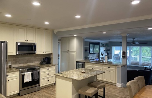 Jacksonville House | Centrally located, waterfront, Heated pool home.