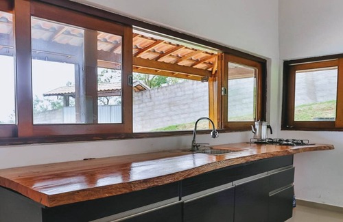 Mairinque House | Chácara Mairinque com Piscina e Muito Verde