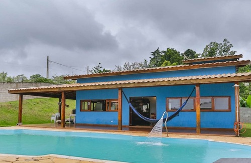 Mairinque House | Chácara Mairinque com Piscina e Muito Verde