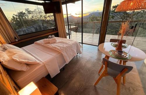 Alto Paraiso de Goias Ski Chalet | Chalé Calliandra