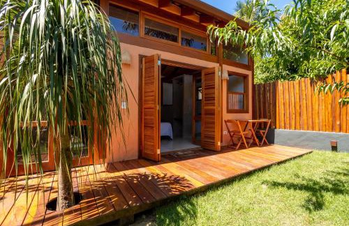 Feiticeira House | Chalé com jardim privativo a 200m da praia!