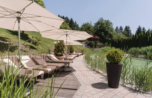 Scheffau am Wilden Kaiser Apartment | Chalets with 2 double bedrooms. BATH /WC, terrace - Chalet Hotel am Leitenhof