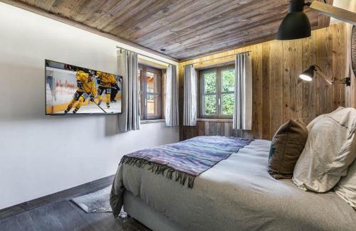 Le Raffort Ski Chalet | Chalet élégant 4* à Méribel, proche télécabine Olympe, 4 chambres, dortoir, hammam et cheminée - FR-1-566-32