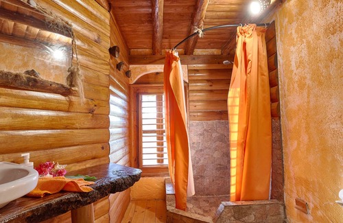 Las Galeras Ski Chalet | Chalet #4 Caribbean, grand pool villa at Chalet Tropical bio-hotel
