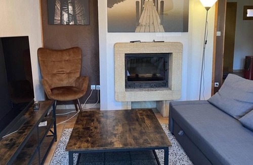 Plagne Soleil Ski Chalet | Chalet, 60m from shops, view resort, fireplace or stove, tv, ski locker, 75m², La Plagne