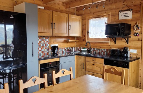 Le Devoluy Ski Chalet | Chalet Aneloup exceptional view at Joue du loup
