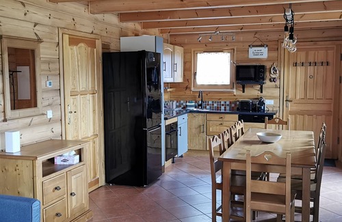 Le Devoluy Ski Chalet | Chalet Aneloup exceptional view at Joue du loup