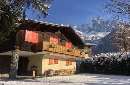 Les Praz-de-Chamonix Ski Chalet | Chalet Baraka Vue MontBlanc