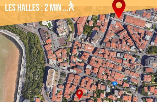 Biarritz City Centre House | Chalet basque 6 couchages centre ville Biarritz