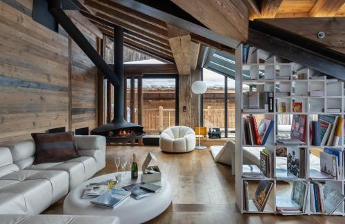 Val-d'Isere Ski Chalet | Chalet design 5* avec piscine, hammam, cinéma et parking à Val d'Isère - FR-1-567-35