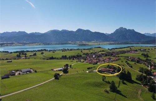 Rieden am Forggensee Apartment | Chalet - Ferienwohnungen - Biohof Stöger - Panoramasüdbalkon - grandiose Aussicht auf See, Berge und Schloss Neuschwanstein