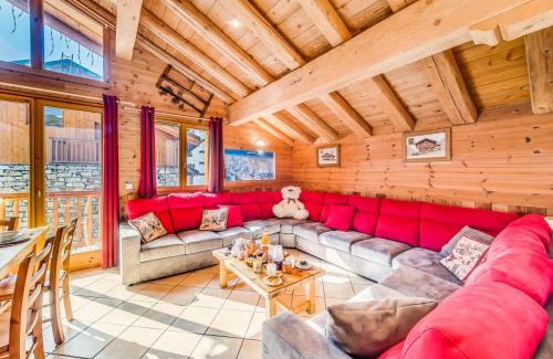 Les Almes Ski Chalet | Chalet Gypaete - Chalet Traditionnel 90m2 - 5 chambres, 4 salles de bain, sauna MAE-5891