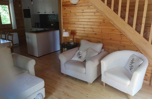 Biron Cabin | Chalet in Biron With Sauna and Nature Views