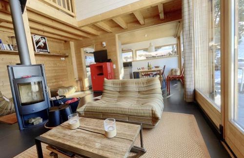 Les Carroz-d'Araches Ski Chalet | Chalet indépendant 8 pers, déco moderne, proche centre et remontées, terrasse sud-ouest - FR-1-572-32