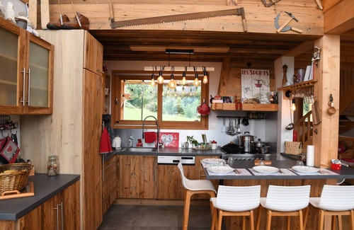 Morillon Ski Chalet | Chalet L'isérable Spacieux et Moderne Jusqu'à 16 Voyageurs