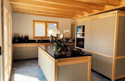 Mieussy Ski Chalet | Chalet 'Les Carroz De Mary - Sommand' with Mountain View, Private Terrace and Wi-Fi