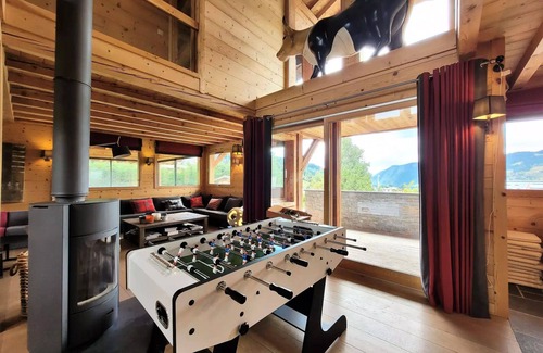 Les Gets Ski Chalet | Chalet Les Sauvageons - Rare services for this beautiful chalet, 50m from the slopes