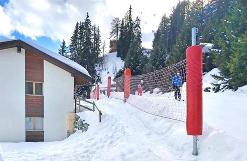 Vex Ski Chalet | Chalet, ski-in/ski-out & foot of the slopes, view mountain, balcony, fireplace or stove, tv