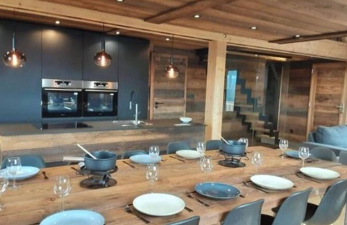 Morzine Ski Chalet | chalet Spa 14 Pers - 150 m from the cable cars - quiet not overlooked.
