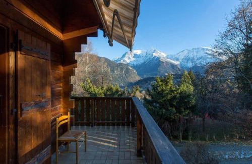 Saint-Gervais-les-Bains Ski Chalet | Chalet spacieux à Saint-Gervais-les-Bains avec vue montagne