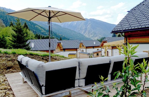 Donnersbachwald Ski Chalet | Chalet with covered terrace, sauna and nice view