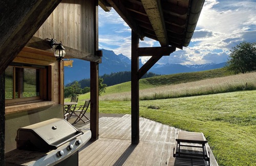 Sallanches Ski Chalet | Chalet with mountain views, quiet location close to all amenities