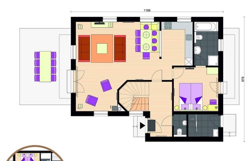 Obertraun Ski Chalet | Chalet with private sauna