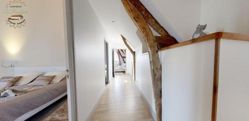 Ferrieres-la-Verrerie Bed & Breakfast | Chambre double balnéo