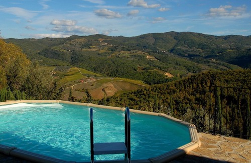 Greve in Chianti Cottage | Chapel Cottage with pool at La Vecchia Greve