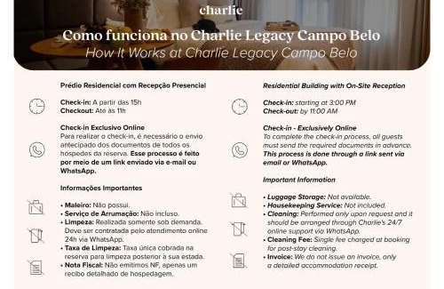 Brooklin Paulista Apartment | Charlie Legacy Campo Belo