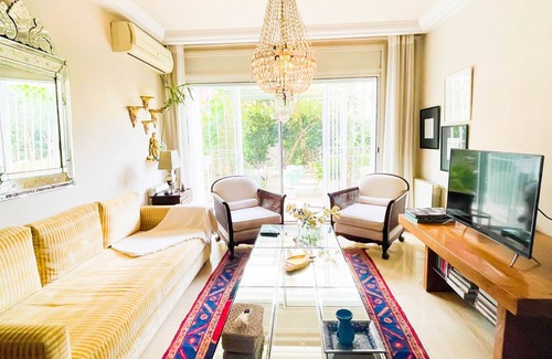 Ain Zaghouan Apartment | Charmant apt avec jardin à La Soukra