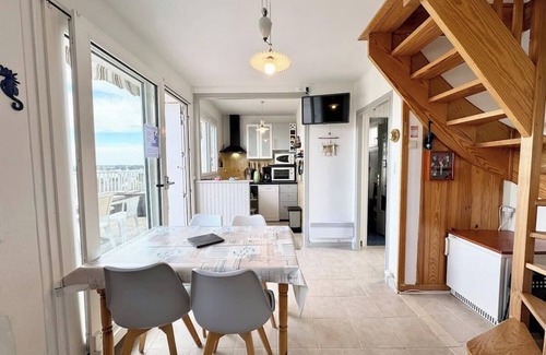 La Trinite-sur-Mer Apartment | Charmant Duplex - Vue sur le port de la Trinité