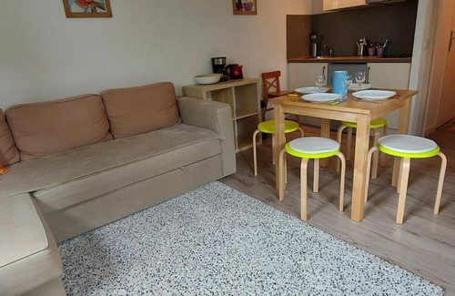 Samoens Apartment | Charmant studio, proche centre et ski-bus, avec jardin et WIFI – idéal pour 4 personnes - FR-1-624-56
