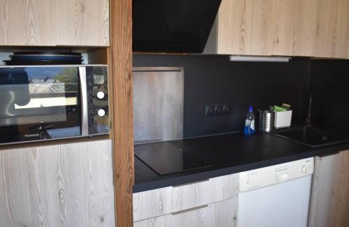 Font-Romeu-Odeillo-Via Apartment | Charmant T2 cabine style chalet, près du centre et télécabines, parfait pour les vacances - FR-1-580-123