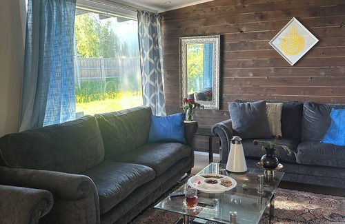 Hamar Municipality House | Charming 1-bedroom house with WiFi, AC in lovely Ridabu Hamar