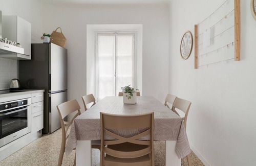 Tricolore Apartment | Charming 105 sqm apartment, accommodating up to 5 people, located on the first floor of a building with an elevator (NOT wheelchair accessible).The property is located in the Risorgimento district, a well-served residential area just steps from Milan's c