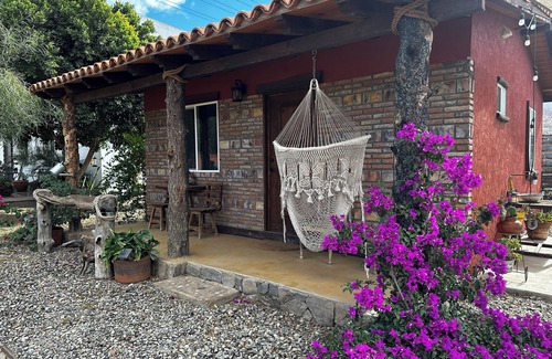 Valle de Guadalupe Cabin | Charming 2-bedroom cabin in Valle de Guadalupe at Cerveceria Bellinghausen.
