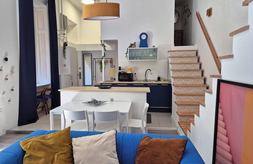 Terezvaros Apartment | Charming 2-gallery apartment in lovely Budapest with AC, WiFi