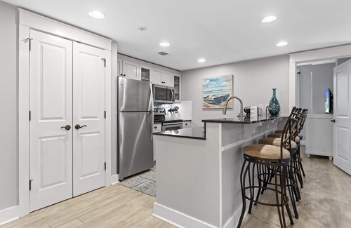 Baytowne Wharf Condo | Charming 2BR at Wharf! Beach, Tropical Pool + Hot Tub, Tram, Spacious Balcony