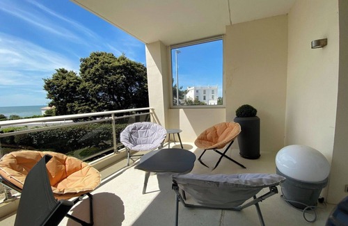 Pontaillac Apartment | Charming 3-bedroom apartment Royan Pontaillac with WiFi sea view