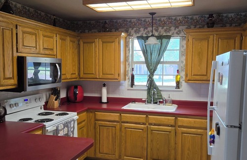 Amarillo House | Charming 3-Bedroom Furnished Home with Office